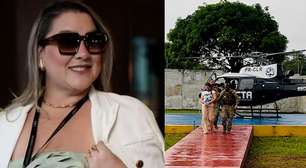 Empresária suspeita de agredir empregada doméstica chega algemada a São Luís