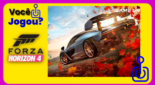 Você jogou Forza Horizon 4?