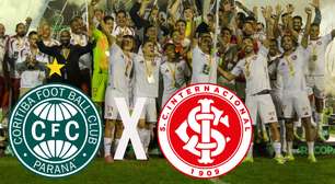 É hoje! Coritiba x Inter onde assistir ao vivo, horário e escalações