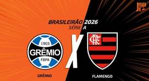 Grêmio x Flamengo: onde assistir, escalações e arbitragem