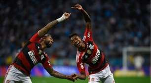 Jogos do Flamengo na Arena do Grêmio tem média alta de gols