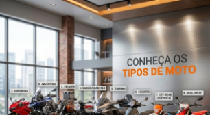 Entenda as diferenças entre os principais tipos de motos disponíveis no mercado