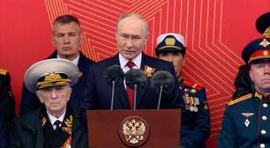 Putin critica Otan e Ucrânia durante desfile fortemente reduzido do 'Dia da Vitória' em Moscou