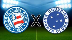 Bahia x Cruzeiro pelo Brasieirão: onde assistir ao vivo, horário e escalação