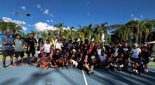 Ação social atende crianças e adolescentes de comunidade carente durante a 15ª edição do ITF Masters de Brasília