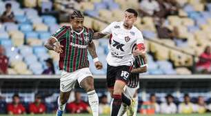Fluminense marca no final e evita derrota para o Vitória
