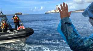 Desembarcam os primeiros passageiros de navio com hantavírus