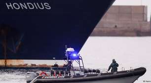 Desembarcam os primeiros passageiros de navio com hantavírus