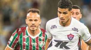 Em jogo movimentado, Fluminense e Vitória empatam em 2 a 2 no Maracanã