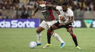 Sob vaias, Fluminense arranca empate contra o Vitória no fim
