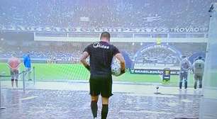 Forte chuva em Belém atrasa o início de Remo x Palmeiras