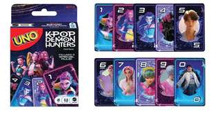 Mattel lança jogo de cartas Uno com artes de 'Guerreiras do K-pop', veja