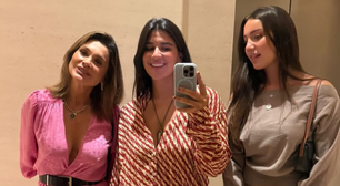 Dia das Mães: Flávia Alessandra de rosa, Giulia Costa de listras e Olívia com combo básico