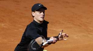 Sinner atropela oponente e avança de fase no Masters 1000 de Roma