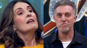 Fátima Bernardes alfineta Luciano Huck no 'Domingão': 'Aos 13 anos ela já pode'
