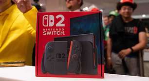 Ações da Nintendo desabam após previsão de queda nas vendas do Switch 2