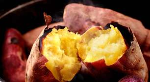 Batata-doce no micro-ondas fica pronta em apenas 5 minutos