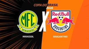 Mirassol x Bragantino: onde assistir, escalações e arbitragem