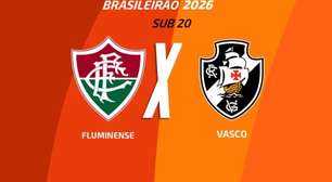 Fluminense x Vasco (Sub-20): onde assistir, escalações e arbitragem