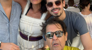 Faustão surge em clique raro com a família e filho desabafa: 'Anos mais difíceis das nossas vidas'