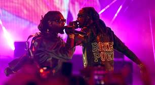 Offset e Quavo são vistos juntos em estúdio e reacendem especulações sobre reunião do Migos