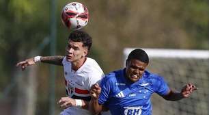 São Paulo arranca empate do Cruzeiro nos acréscimos pelo Brasileirão sub-20