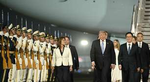 Trump desembarca na China em meio à tensão com Irã