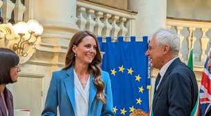 Kate Middleton se diz 'fascinada' por projeto e promete voltar a Reggio Emilia