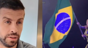 Xingado por 2 milhões de pessoas em Copacabana, Piqué retribui alfinetada com crítica à Seleção Brasileira na Copa do Mundo e web não perdoa: 'Shakira tem mais copas que você'