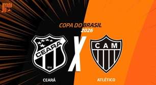 Ceará x Atlético, AO VIVO, com a Voz do Esporte, às 20h