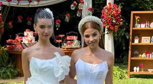 Além de Lorena e Juquinha, de "Três Graças", relembre outros vestidos de noiva de casais lésbicos nas novelas da TV Globo