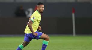Gabriel Jesus é o quarto maior artilheiro da Seleção em atividade