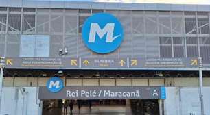 Metrô do Maracanã é rebatizado como "Estação Rei Pelé" no Rio