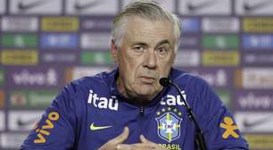 Ancelotti tem 24 nomes certos e duas vagas abertas na Seleção para a Copa do Mundo
