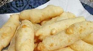 Biscoito de polvilho azedo frito simples com receita da vovó