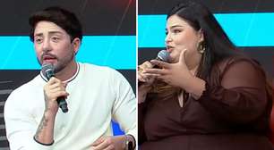Rico Melquíades protagoniza discussão com influenciadora plus size: 'Nem cabe na cadeira'