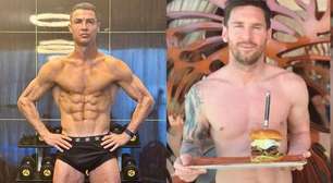 CR7, Messi e mais: o que os craques comem para manter a performance