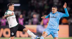 Coritiba dá adeus à Copa do Brasil após derrota para o Santos