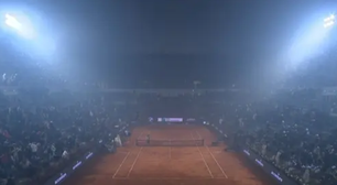 Comemoração de campeão da Internazionale interrompe partida do Masters 1000 de Roma; entenda