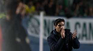 Abel critica imprensa na classificação do Palmeiras: 'Não somos perfeitos, vamos jogar muitas vezes mal'