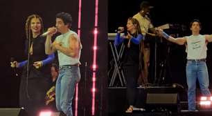 Jonas Brothers e Vanessa da Mata cantam 'Boa Sorte' em show em São Paulo