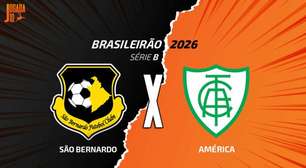 São Bernardo x América-MG: onde assistir, escalações e arbitragem