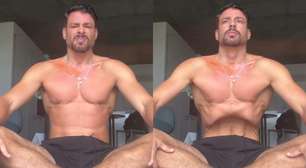 Vacuum abdominal de Cauã Reymond impressiona fãs nas redes; veja