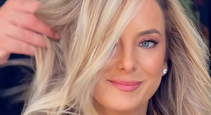 Ticiane Pinheiro passa por mudança de visual e atualiza loiro: 'início de uma nova fase'
