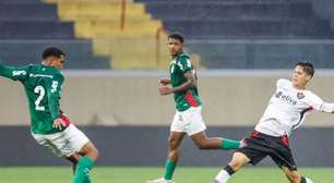 Palmeiras empata com o Vitória, mas mantém liderança do Brasileirão sub-20