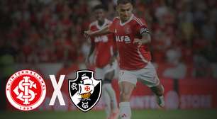 Não perca! Inter x Vasco: onde assistir, horário e escalações ao vivo