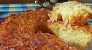 Bolo de macaxeira ralada | Receita rápida e saborosa