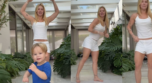 Nem choro, nem indireta! Após término com Vini Jr., Virgínia Fonseca surge dançando com o filho José Leonardo: 'Amor da minha vida'