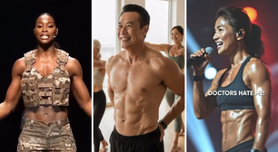 Os instrutores de fitness criados com IA que prometem resultados irreais