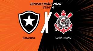 Botafogo x Corinthians, AO VIVO, com a Voz do Esporte, às 14h30